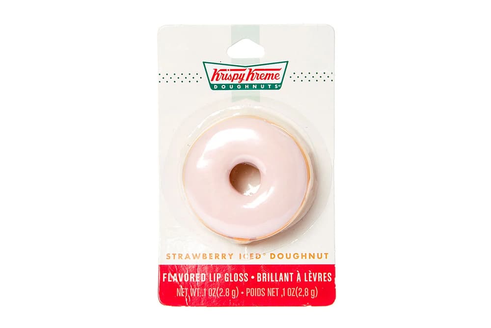 krispy kreme lip balm donut doughnut strawberry chocolate cruller glazed cake
