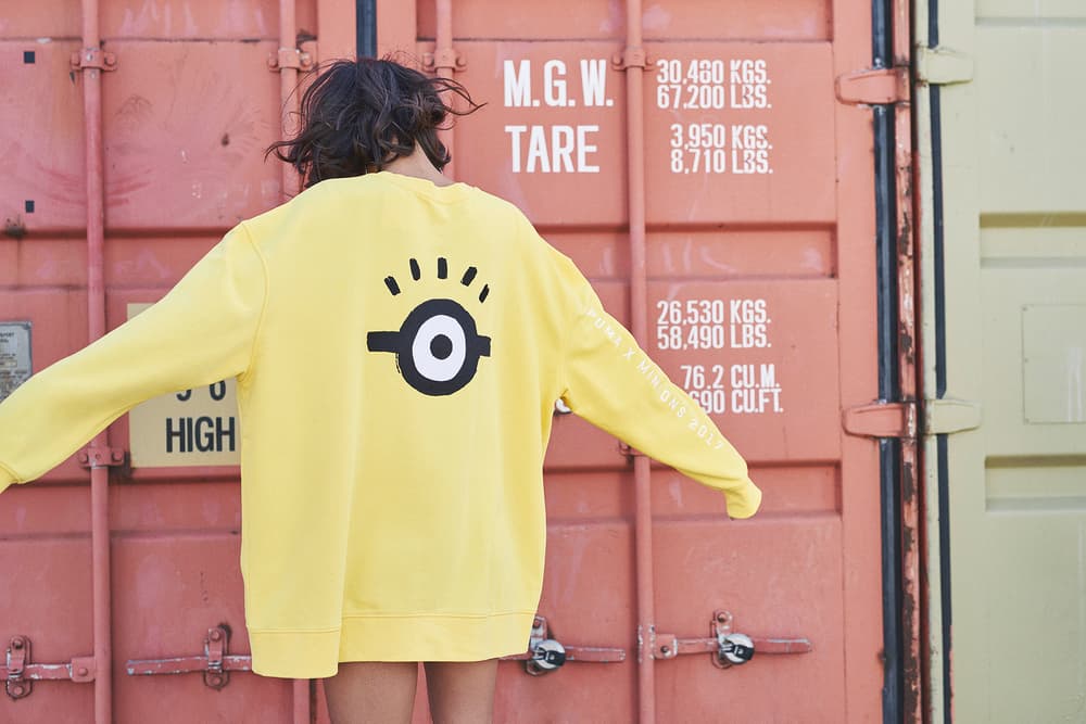 Despicable Me 3 PUMA Minion Collection Collaboration Lookbook Suede Classic