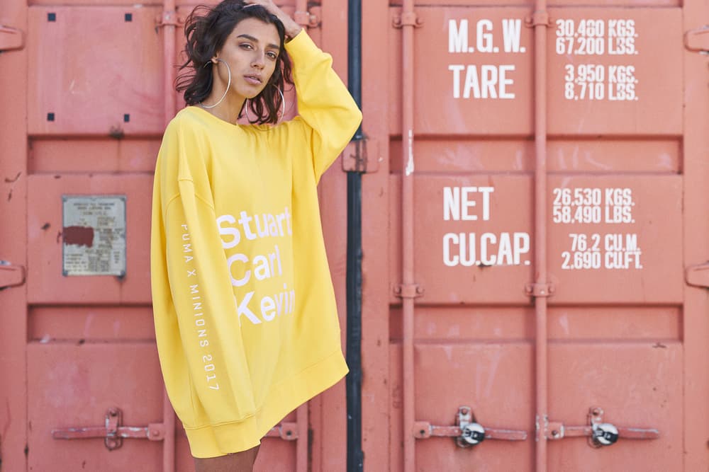 Despicable Me 3 PUMA Minion Collection Collaboration Lookbook Suede Classic