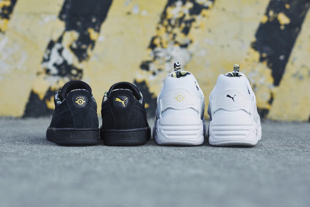Despicable Me 3 PUMA Minion Collection Collaboration Lookbook Suede Classic