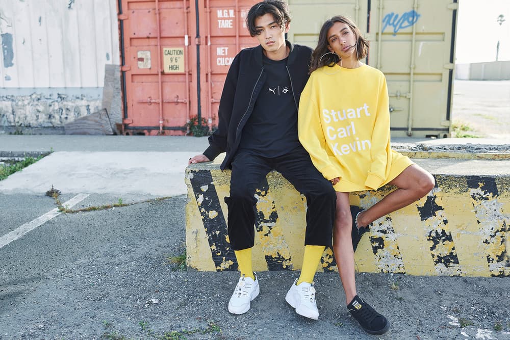 Despicable Me 3 PUMA Minion Collection Collaboration Lookbook Suede Classic