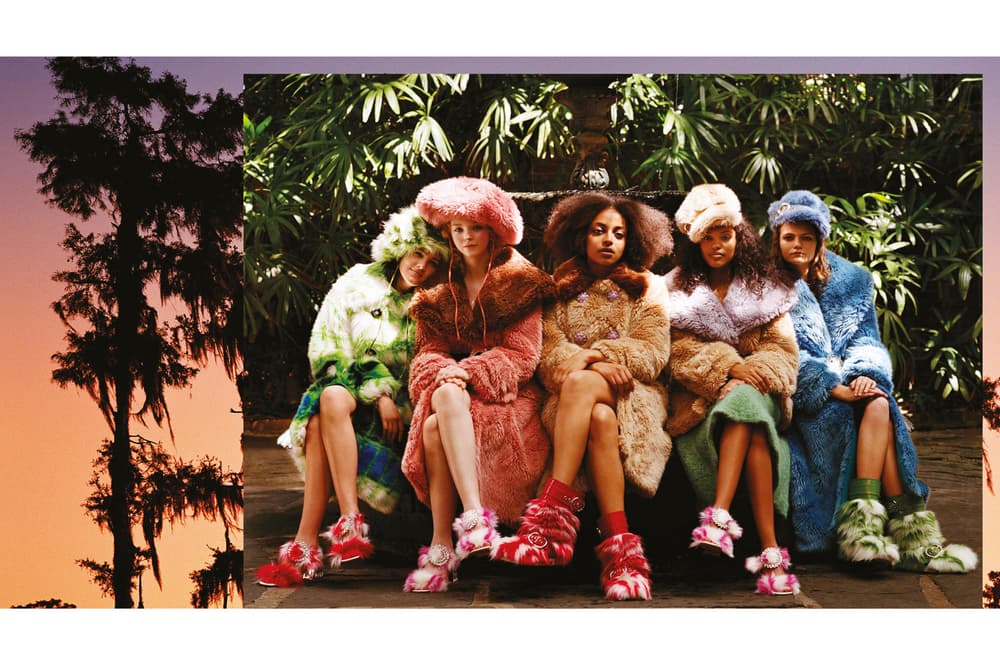 Miu Miu 2017 fall winter campaign adwoa aboah kate moss naomie harris