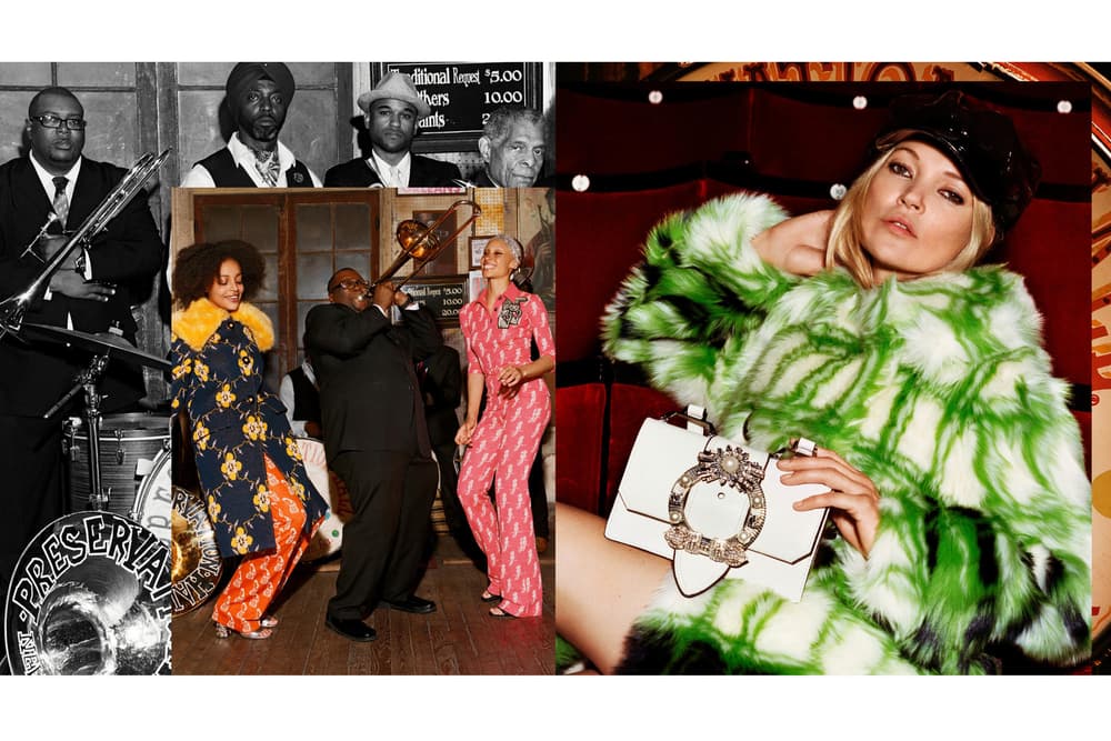 Miu Miu 2017 fall winter campaign adwoa aboah kate moss naomie harris