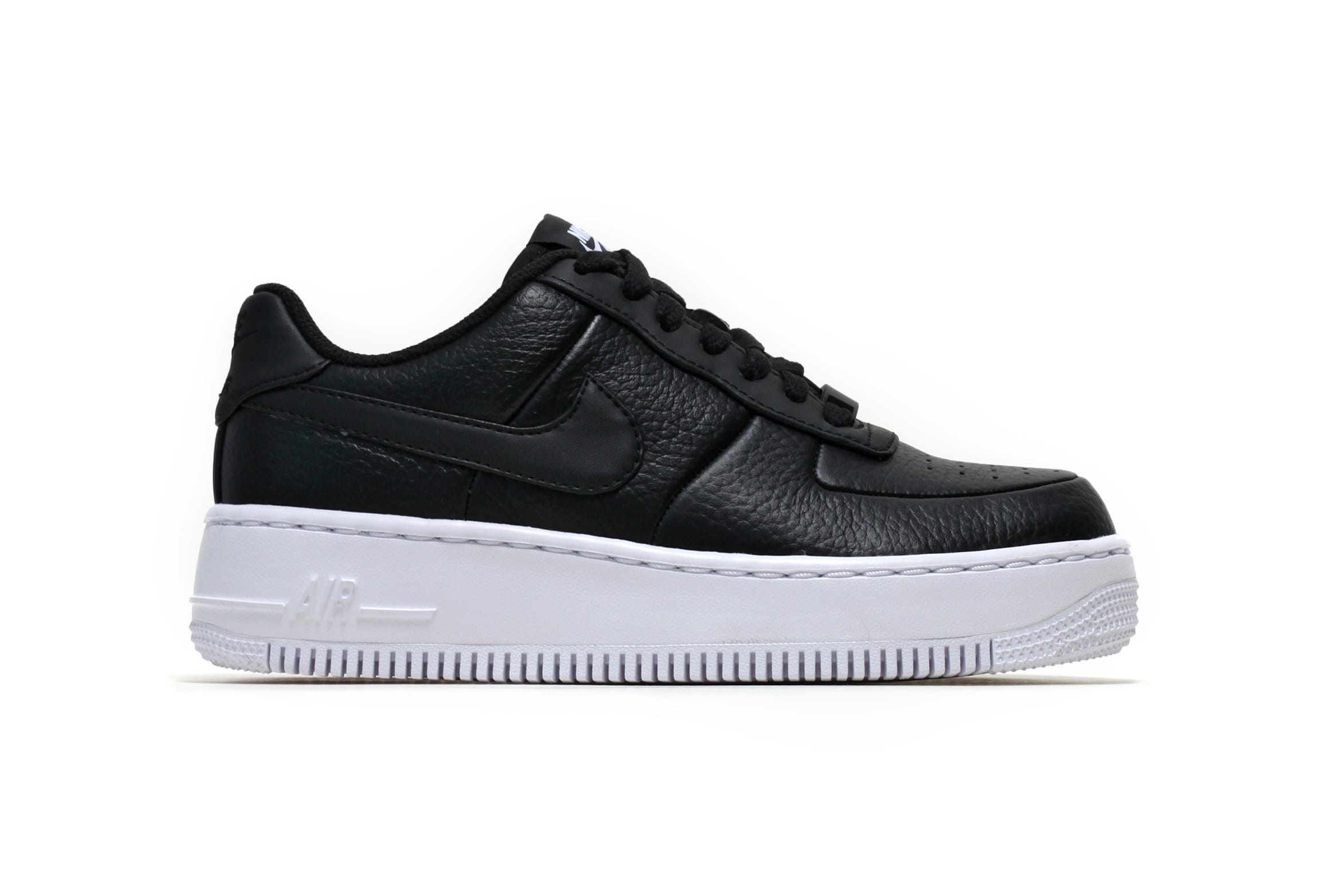 The Nike Air Force 1 Upstep in Black Is 