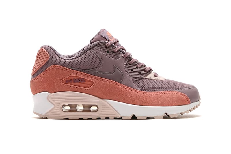 Nike Air Max 90 Red Stardust Taupe Grey Purple Pink