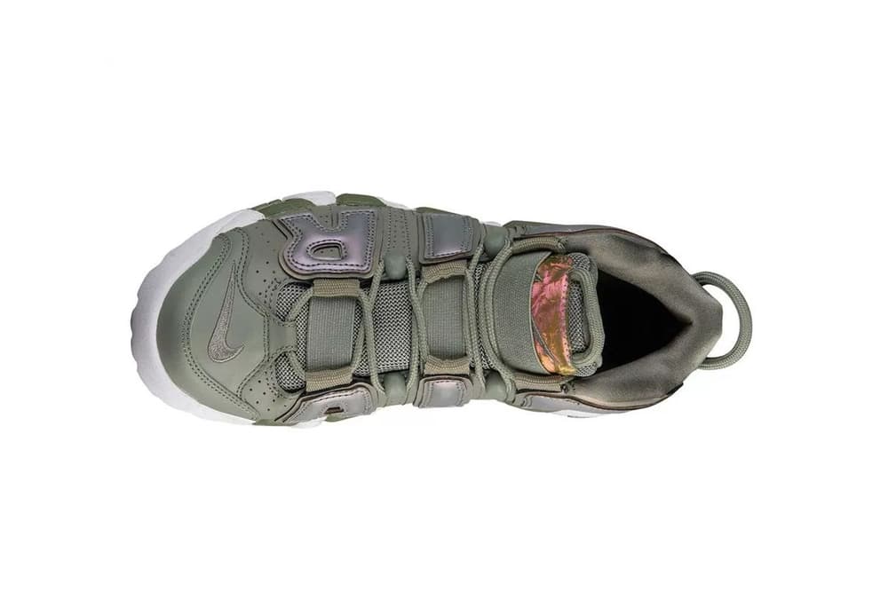 nike air more uptempo shine olympic scottie pippen basketball womens exclusive pearl olive