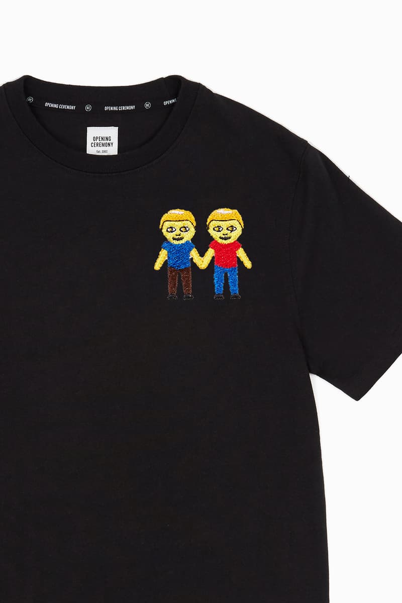 Opening Ceremony Pride Month T-Shirts Embroidery LGBT LGBTQ