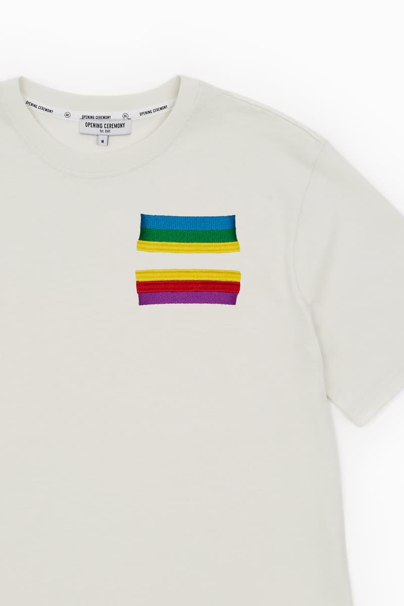 Opening Ceremony Pride Month T-Shirts Embroidery LGBT LGBTQ