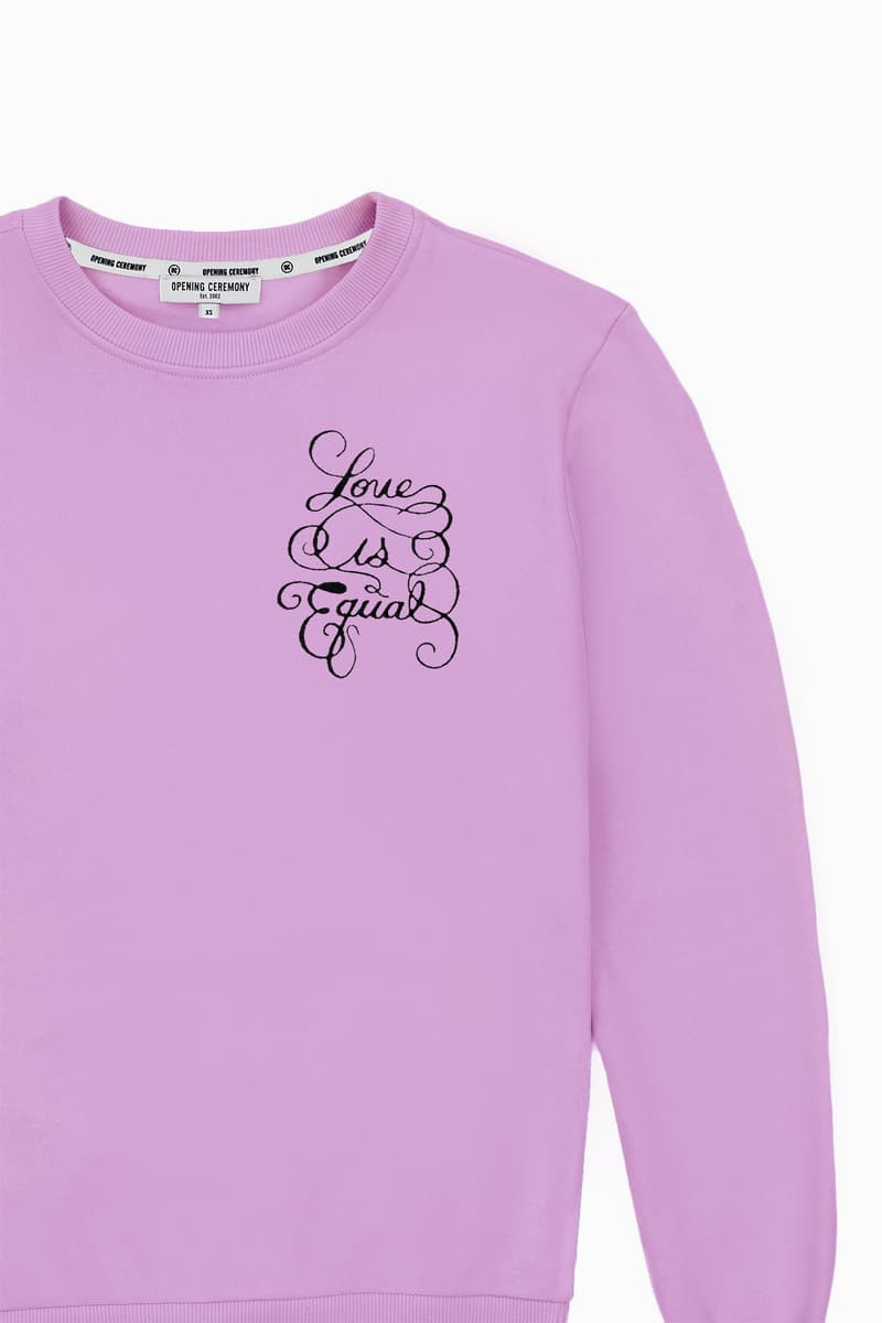 Opening Ceremony Pride Month T-Shirts Embroidery LGBT LGBTQ