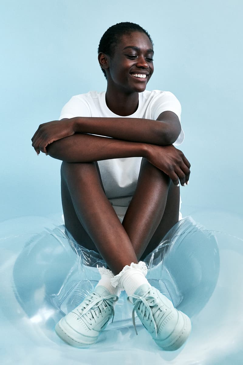 Naked CPH copenhagen sneaker store editorial reebok club c 85 elm pastel milkshake