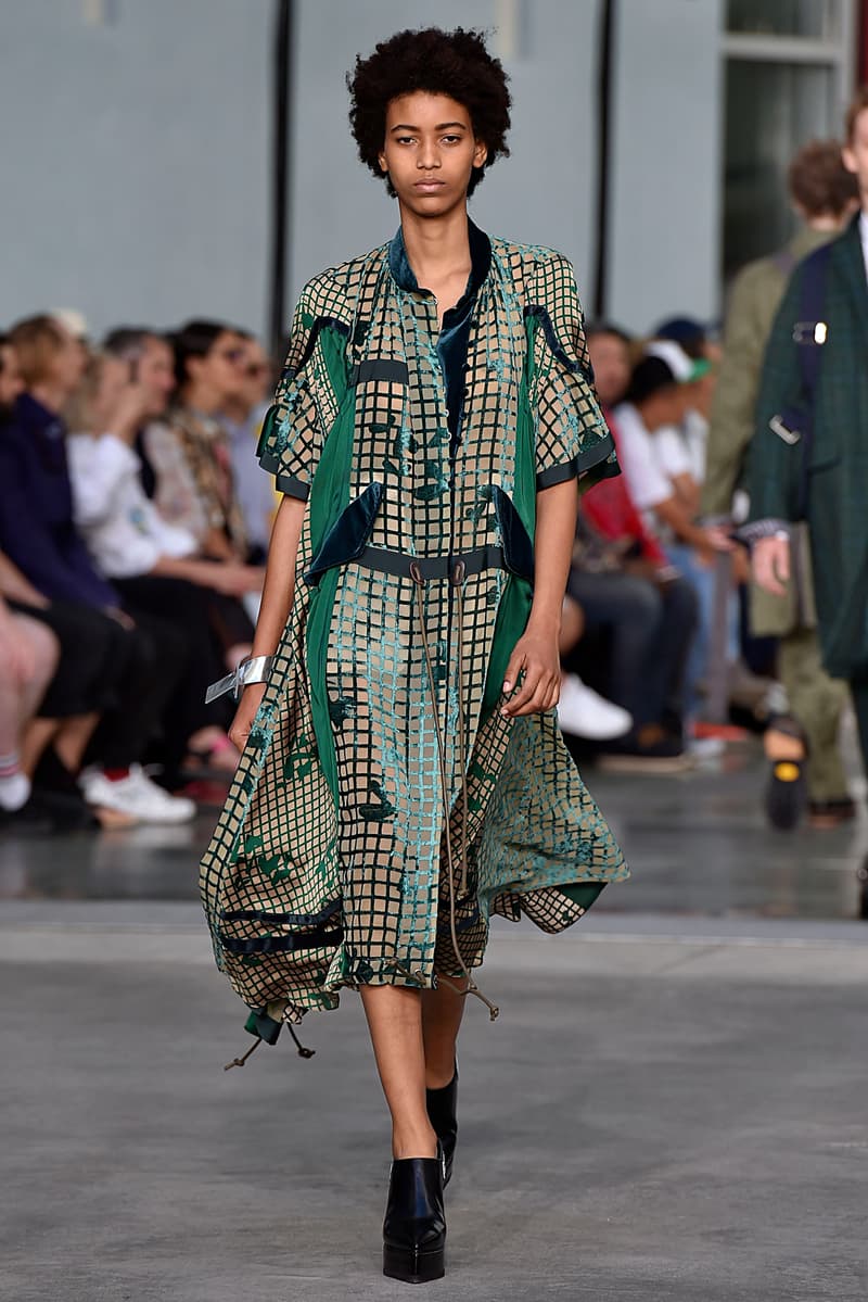 sacai chitose abe 2018 pre spring collection runway paris fashion week mens