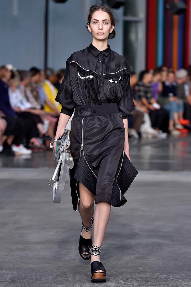 sacai chitose abe 2018 pre spring collection runway paris fashion week mens