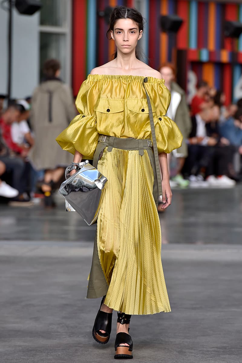 sacai chitose abe 2018 pre spring collection runway paris fashion week mens