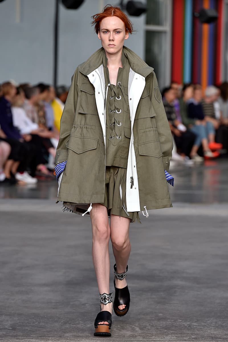 sacai chitose abe 2018 pre spring collection runway paris fashion week mens