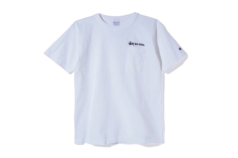 Stussy x Champion Unveil a T-Shirt | HYPEBAE