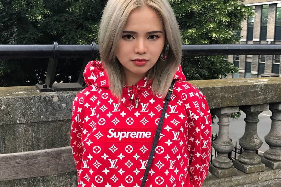 how much is a supreme louis vuitton hoodie
