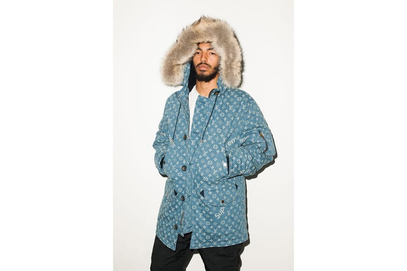 lv supreme parka