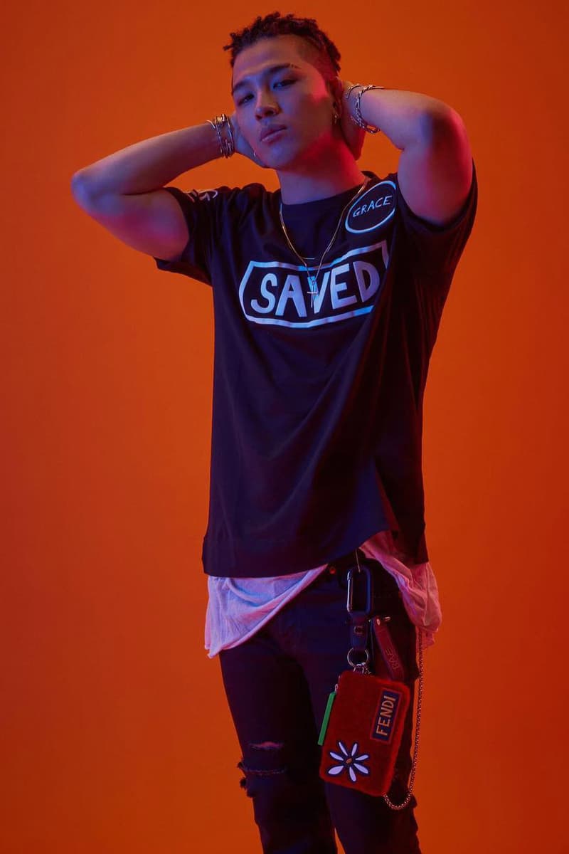 Big Bang Taeyang Fendi Collaboration Capsule Collection Young Bae 2017 July