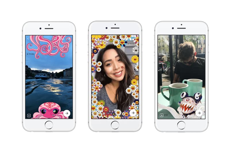 takashi murakami x chicago mca facebook filters hypebae