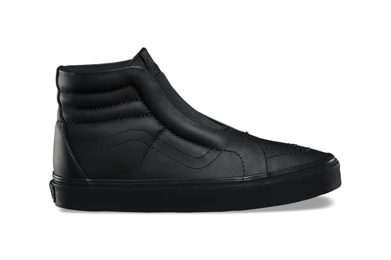 Vans Leather Old Skool Sk8-Hi Laceless