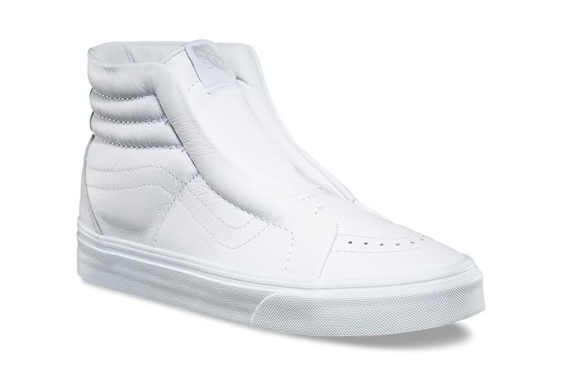 Vans Leather Old Skool Sk8-Hi Laceless