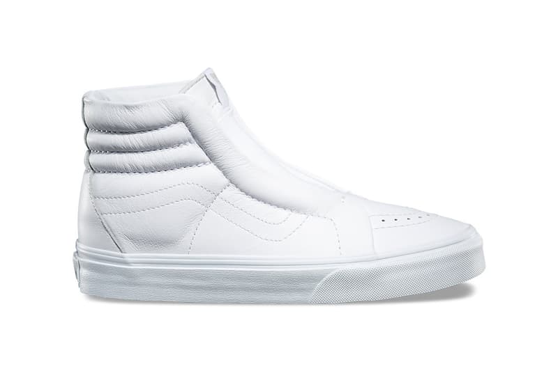Vans Leather Old Skool Sk8-Hi Laceless