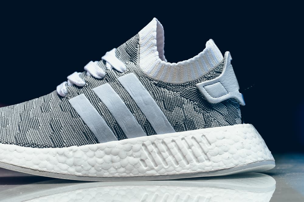 adidas Originals NMD R2 Grey Wonder Pink White