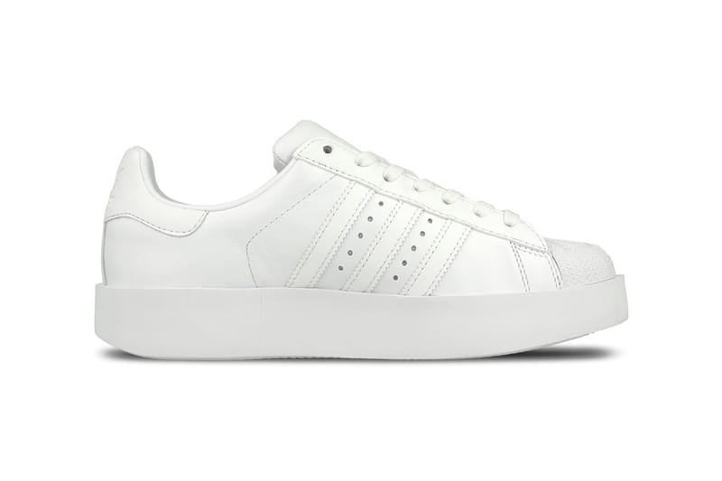 adidas superstar bold white