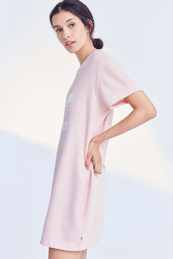 pastel t shirt dress