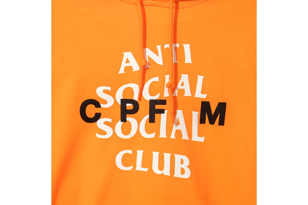 Anti Social Social Club Cactus Plant Flea Market Hoodie Cap Orange Green Neek Lurk Pharrell Williams