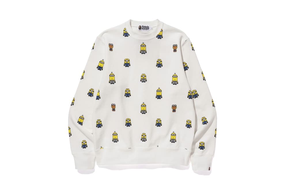 Minions BAPE Baby Milo 2017 Collaboration Despicable Me 3 Bathing Ape Apparel Accessories