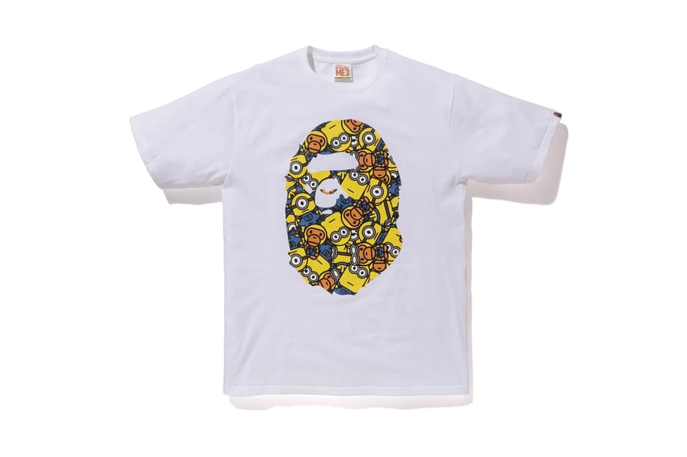 Minions BAPE Baby Milo 2017 Collaboration Despicable Me 3 Bathing Ape Apparel Accessories