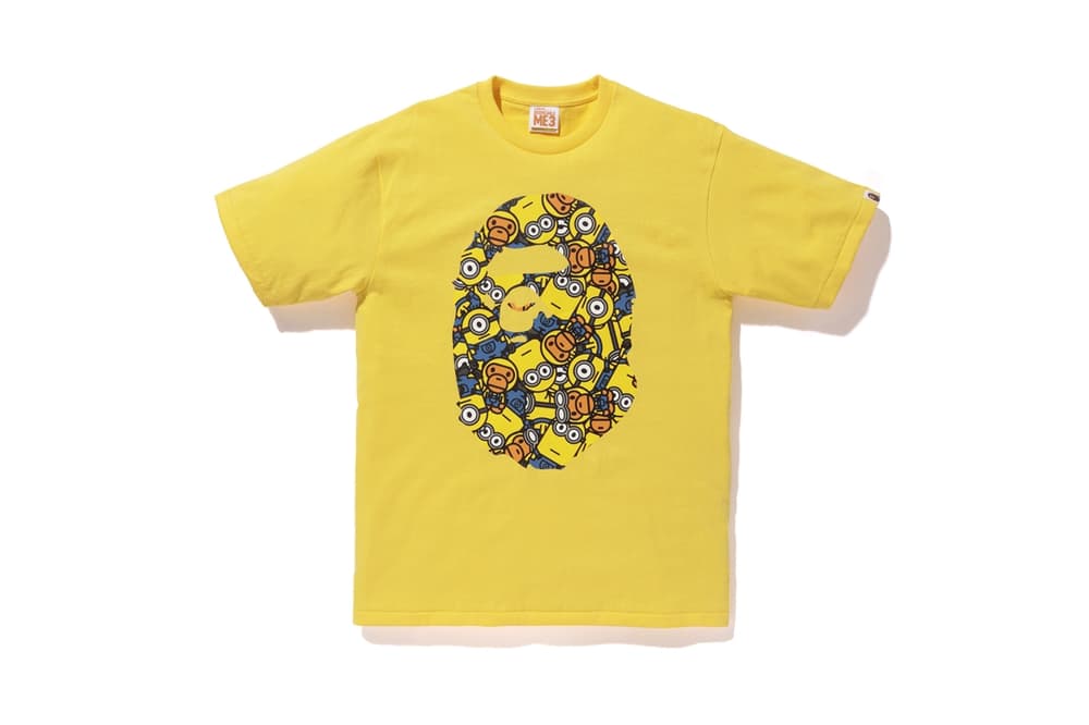 Minions BAPE Baby Milo 2017 Collaboration Despicable Me 3 Bathing Ape Apparel Accessories