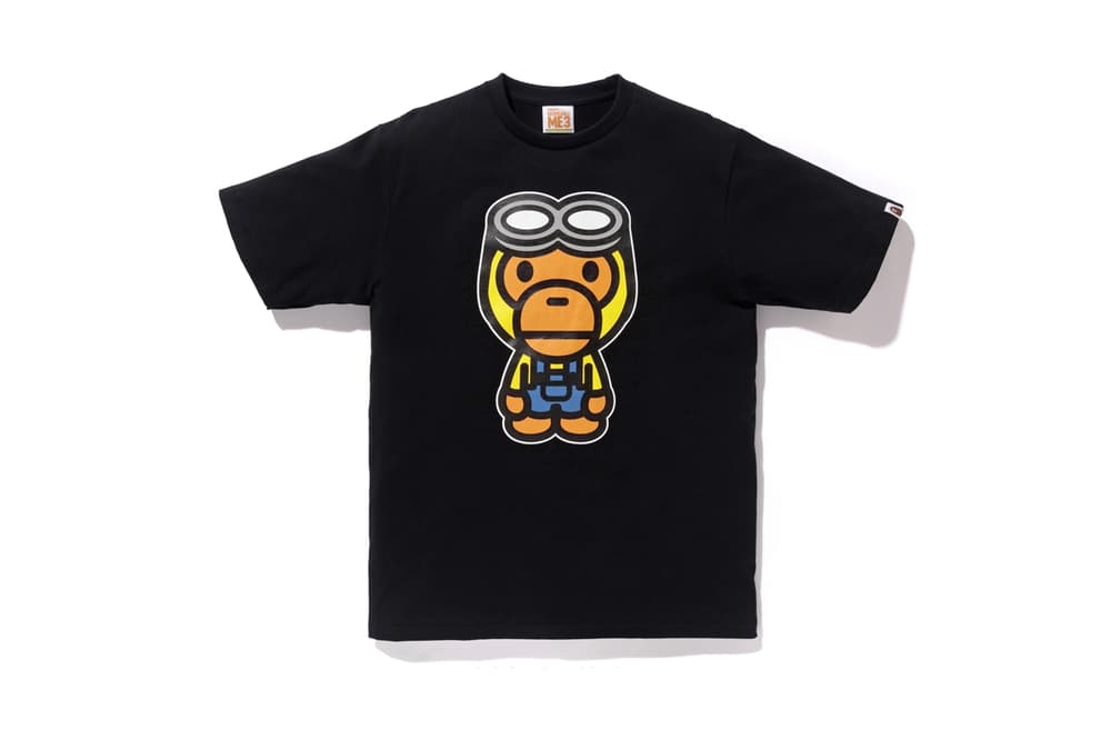 Minions BAPE Baby Milo 2017 Collaboration Despicable Me 3 Bathing Ape Apparel Accessories