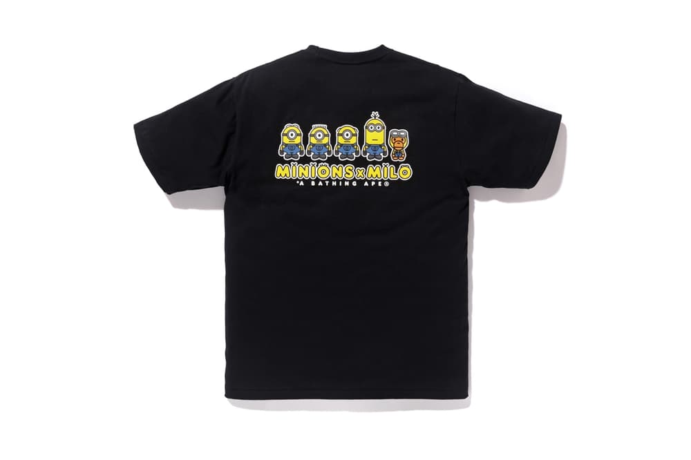 Minions BAPE Baby Milo 2017 Collaboration Despicable Me 3 Bathing Ape Apparel Accessories