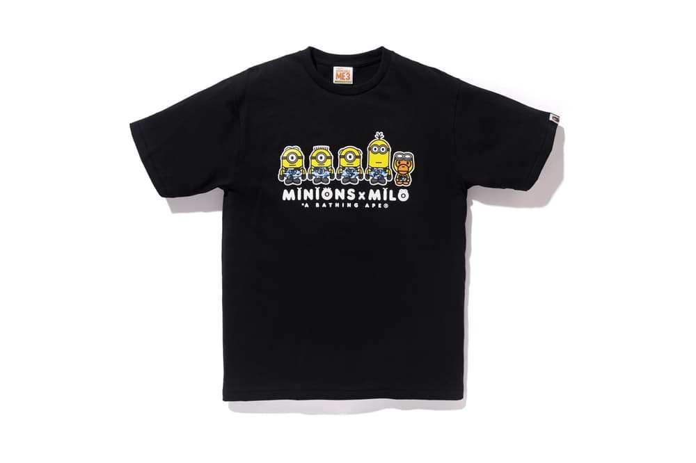 Minions BAPE Baby Milo 2017 Collaboration Despicable Me 3 Bathing Ape Apparel Accessories
