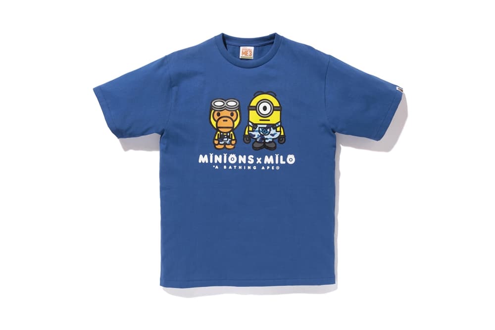 Minions BAPE Baby Milo 2017 Collaboration Despicable Me 3 Bathing Ape Apparel Accessories