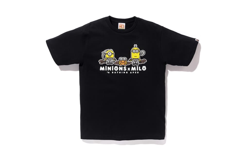 Minions BAPE Baby Milo 2017 Collaboration Despicable Me 3 Bathing Ape Apparel Accessories