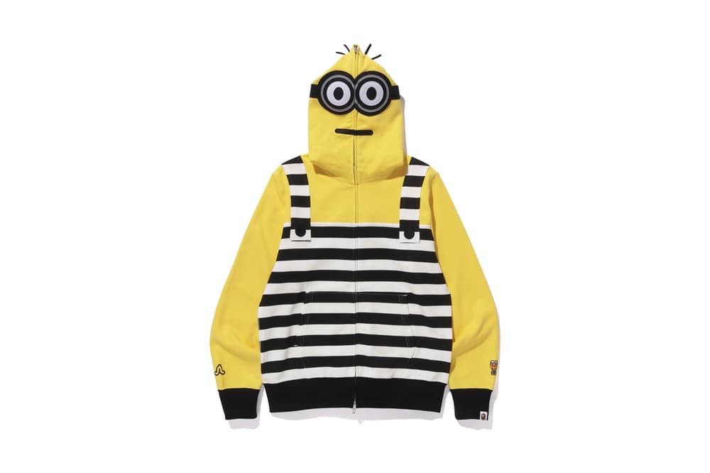 Minions BAPE Baby Milo 2017 Collaboration Despicable Me 3 Bathing Ape Apparel Accessories