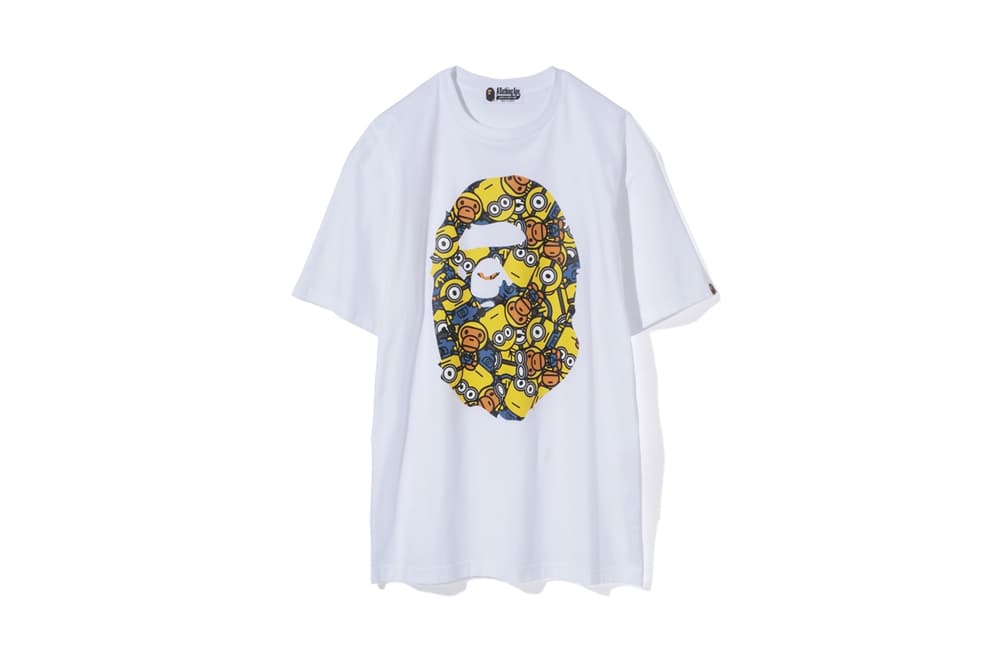 Minions BAPE Baby Milo 2017 Collaboration Despicable Me 3 Bathing Ape Apparel Accessories