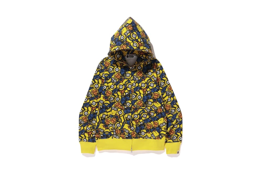 Minions BAPE Baby Milo 2017 Collaboration Despicable Me 3 Bathing Ape Apparel Accessories
