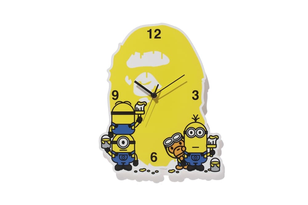 Minions BAPE Baby Milo 2017 Collaboration Despicable Me 3 Bathing Ape Apparel Accessories