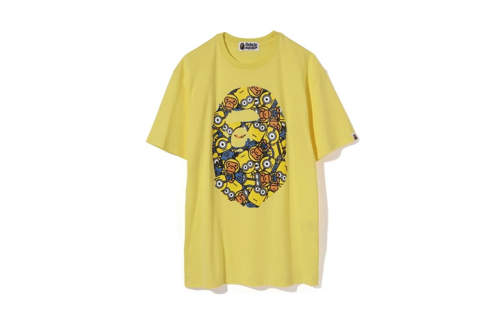 Minions BAPE Baby Milo 2017 Collaboration Despicable Me 3 Bathing Ape Apparel Accessories