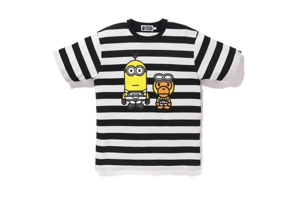 Minions BAPE Baby Milo 2017 Collaboration Despicable Me 3 Bathing Ape Apparel Accessories