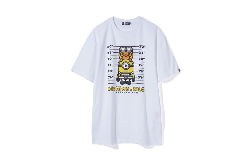Minions BAPE Baby Milo 2017 Collaboration Despicable Me 3 Bathing Ape Apparel Accessories