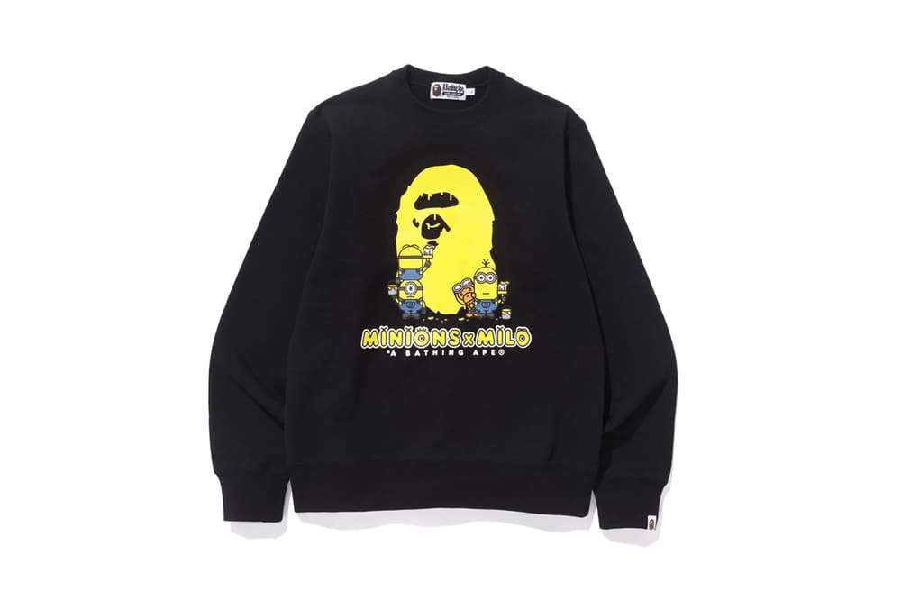 Minions BAPE Baby Milo 2017 Collaboration Despicable Me 3 Bathing Ape Apparel Accessories