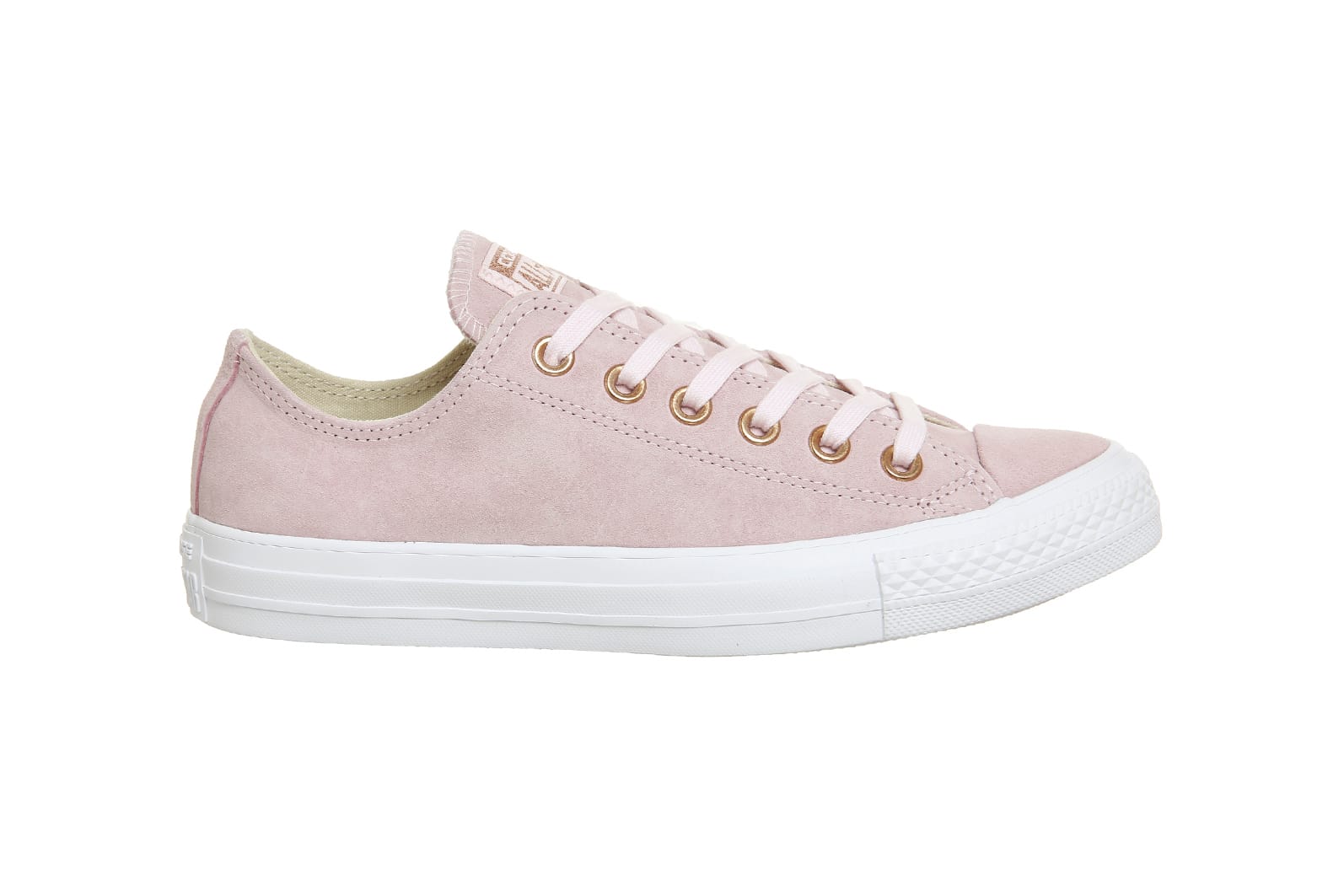 converse with rose gold eyelets