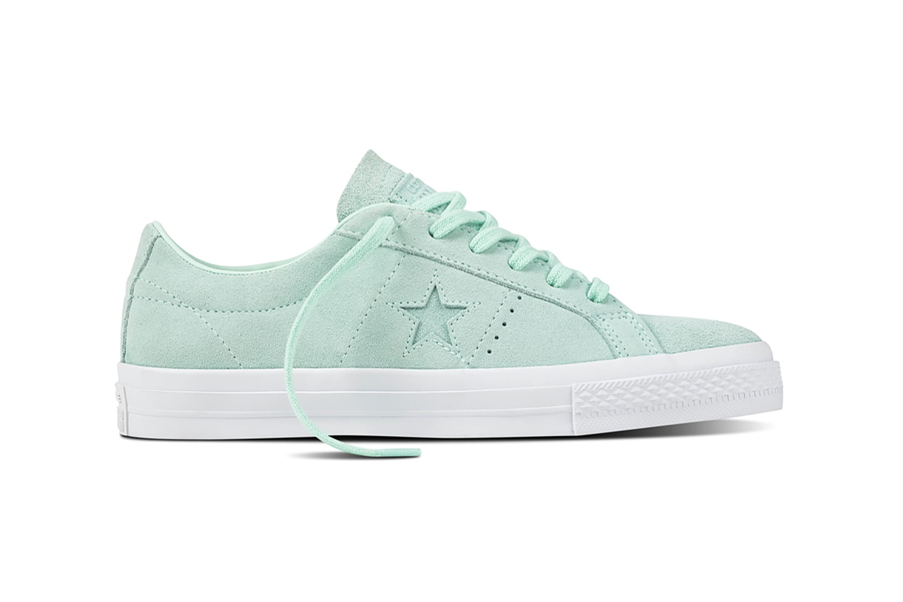 converse one star in felted nubuck