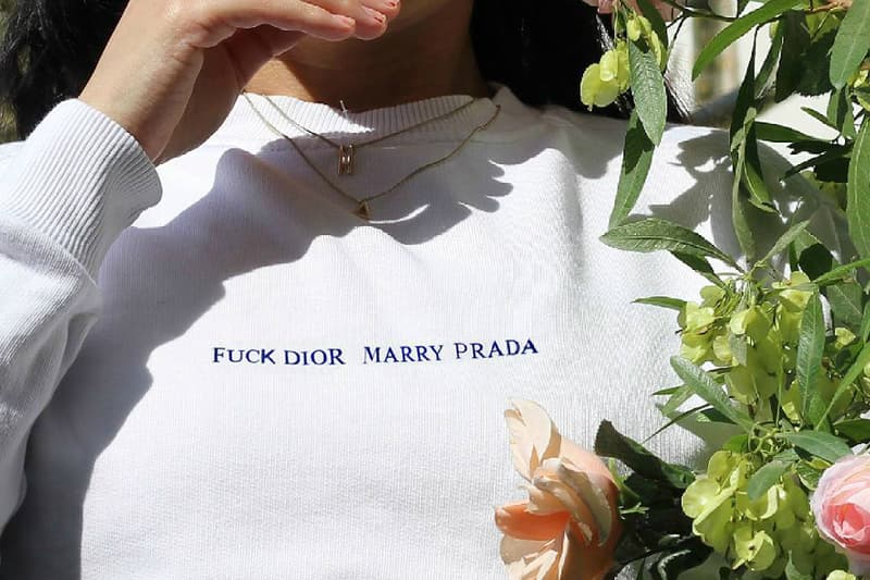 Dana Frid Parody T-shirt Dior Prada Gucci Versace Chanel Egypt East Cairo Instagram
