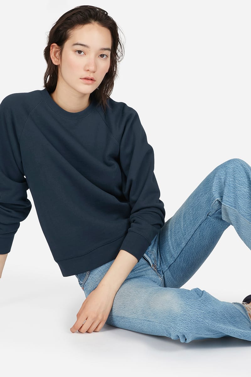 everlane terry sweatshirt